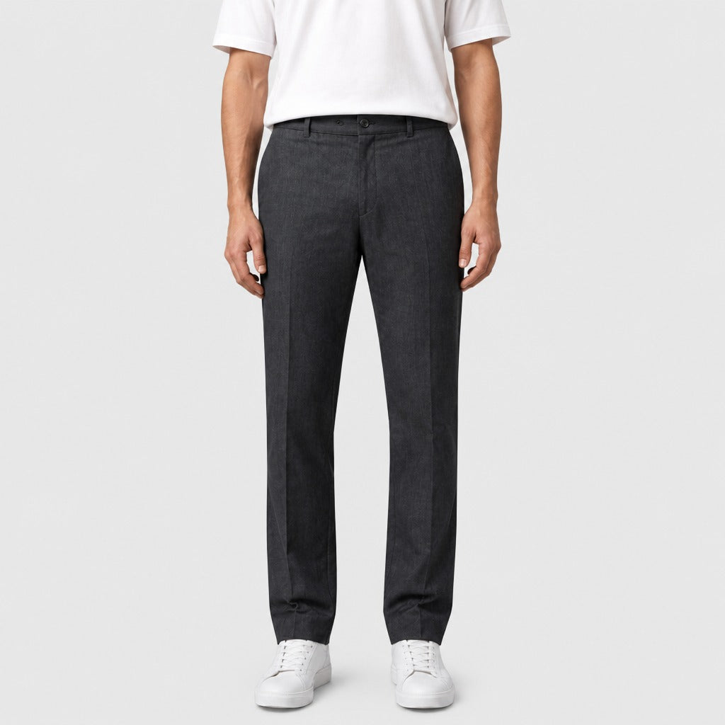 Men’s Straight Leg Cotton Lyocell Jeans Black