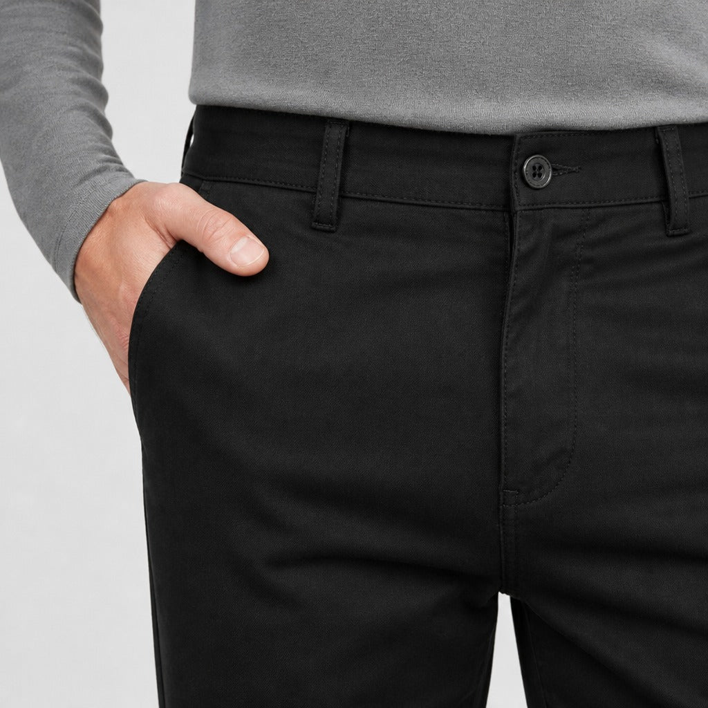 Men’s Straight Leg Trousers with Pockets detail