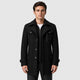 Men’s Tailored Two-Piece Coat Black front