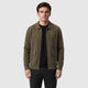 Men’s Textured Button-Front Overshirt Jacket front