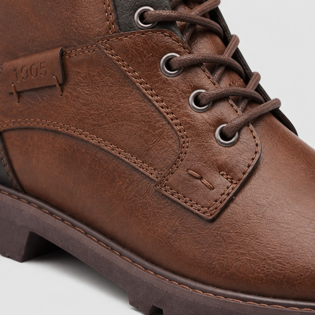 Men’s Waterproof Motorcycle Combat Boots detail