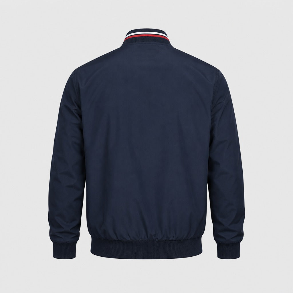 Men’s Waterproof Tactical Jacket Navy Blue product back